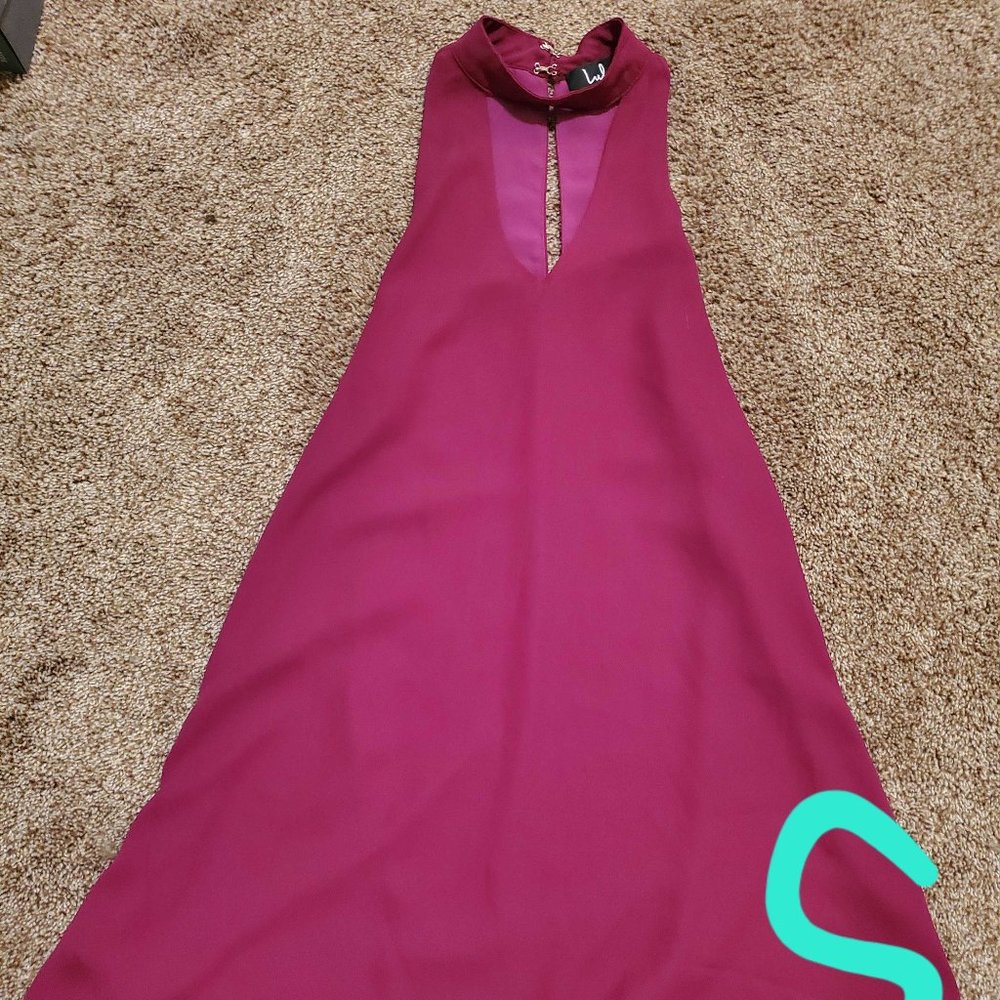 Small Lulus Magenta Formal Dress
